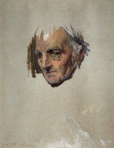 Testa di un vecchio da Francis Montague Holl