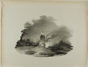 Vicino a Wellington, Shropshire da Francis Nicholson