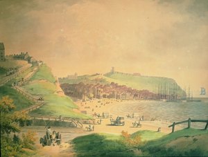 La Baia Sud di Scarborough, 1790 da Francis Nicholson