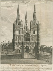Cattedrale di Lichfield - Facciata Ovest