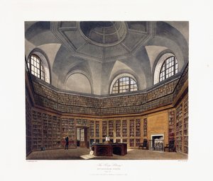 La Biblioteca del Re, Buckingham House da Francis Phillip (after) Stephanoff