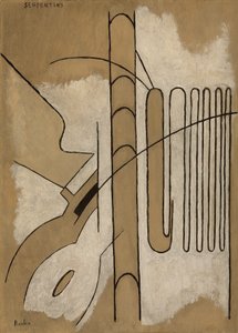Serpentini, 1922 circa (olio su tavola) da Francis Picabia