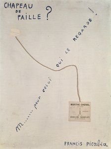 Cappello di paglia da Francis Picabia