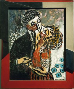 Il bacio (The kiss) Dipinto di Francis Picabia (1879-1953) 1924 Dim 92x73,8 cm Torino Galleria Arte Moderna