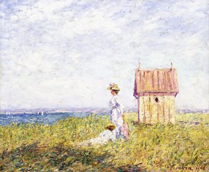 Due donne in riva al mare da Francis Picabia