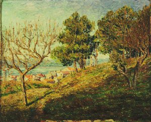 Vista di Saint-Tropez; Vue de Saint-Tropez da Francis Picabia