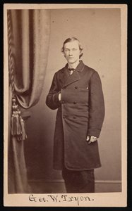 Ritratto di George Washington Tryon 1838-1888, circa 1860