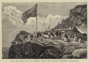 La principessa Mary di Cambridge in visita ai Roaches, Swythamley, Staffordshire da Francis S. Walker