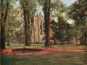 Abbazia di Newstead da Francis S. Walker
