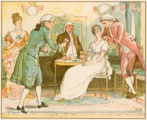Il villaggio abbandonato di Oliver Goldsmith da Francis S. Walker
