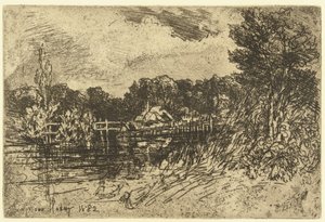 Il fiume Test a Longparish