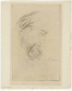 Ritratto di Charles Cole da Francis Seymour Haden (Sir) (signed by artist)