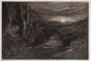 Un ruscello nella brughiera da Francis Seymour Haden
