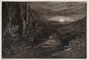 Un ruscello nella brughiera da Francis Seymour Haden