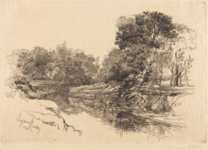 Un fiume in Irlanda da Francis Seymour Haden