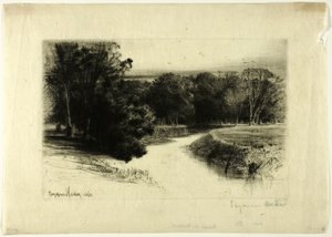 Un tramonto in Irlanda da Francis Seymour Haden