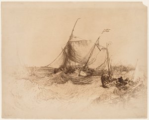 Molo di Calais da Francis Seymour Haden