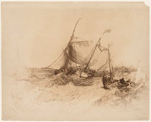 Molo di Calais da Francis Seymour Haden