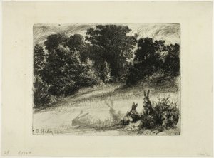Combe Bottom da Francis Seymour Haden