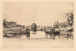 Egham Lock, 1859
