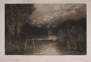 Pesca alla Trota da Francis Seymour Haden