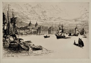 Greenwich da Francis Seymour Haden