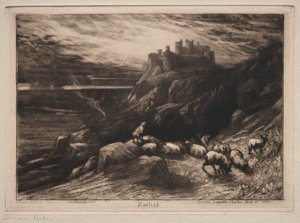 Harlech, 1880 da Francis Seymour Haden