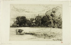 Cottage di Horsley da Francis Seymour Haden