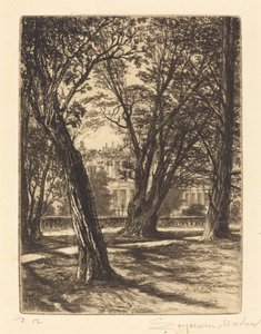 Kensington Gardens (La Piccola Tavola) da Francis Seymour Haden