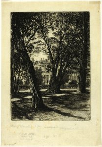 Giardini di Kensington, n. I (piccola lastra)