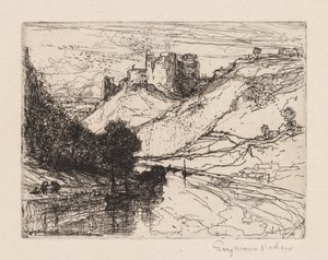 Castello di Kilgaren da Francis Seymour Haden