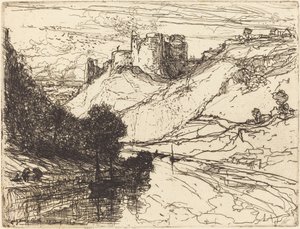 Castello di Kilgaren da Francis Seymour Haden