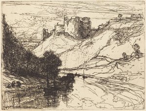 Castello di Kilgaren da Francis Seymour Haden