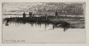 Piccolo molo di Calais, 1865, 3 A.M.