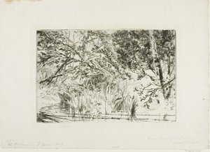 Foce di un ruscello, No. II da Francis Seymour Haden