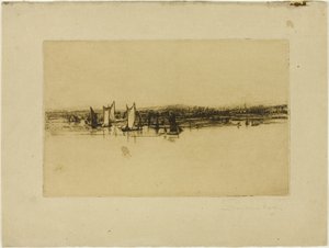 Di fronte alla locanda, Purfleet da Francis Seymour Haden