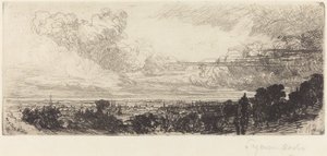 Fuori dalla finestra dello studio da Francis Seymour Haden