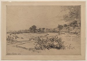 Abbazia di Sawley da Francis Seymour Haden