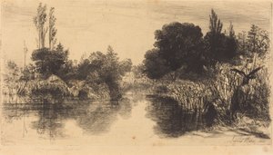 Shere Mill Pond (La Piastra Maggiore) da Francis Seymour Haden