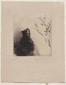 Il monaco che prega - San Francesco da Francis Seymour Haden