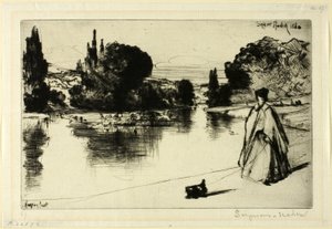 Il Sentiero di Traino da Francis Seymour Haden
