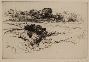 Collina del Mulino a Vento No.2 da Francis Seymour Haden
