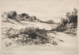 Collina del mulino a vento, No. 1 da Francis Seymour Haden