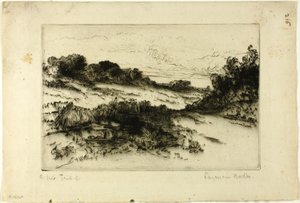 Collina del Mulino a Vento, No. I da Francis Seymour Haden
