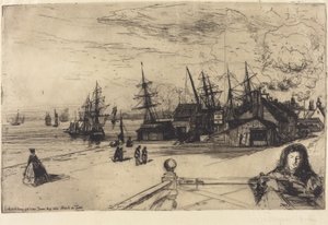 Taverna dello Yacht, Erith da Francis Seymour Haden