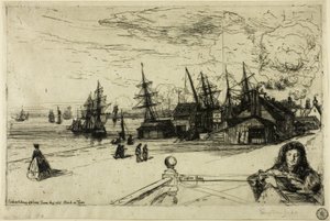 Taverna dello yacht, Erith da Francis Seymour Haden