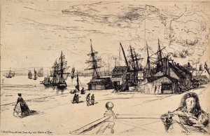 Taverna dello Yacht, Erith da Francis Seymour Haden