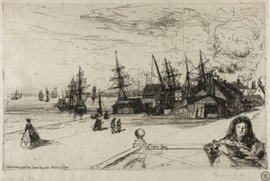 Taverna dello Yacht, Erith da Francis Seymour Haden