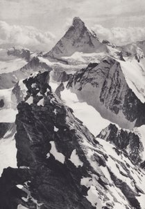 Alpi Pennine: Un Gendarme sul Zinal Rothhorn da Francis Sydney Smythe