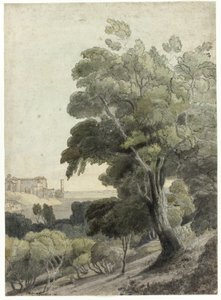 Tivoli, con Roma in Lontananza